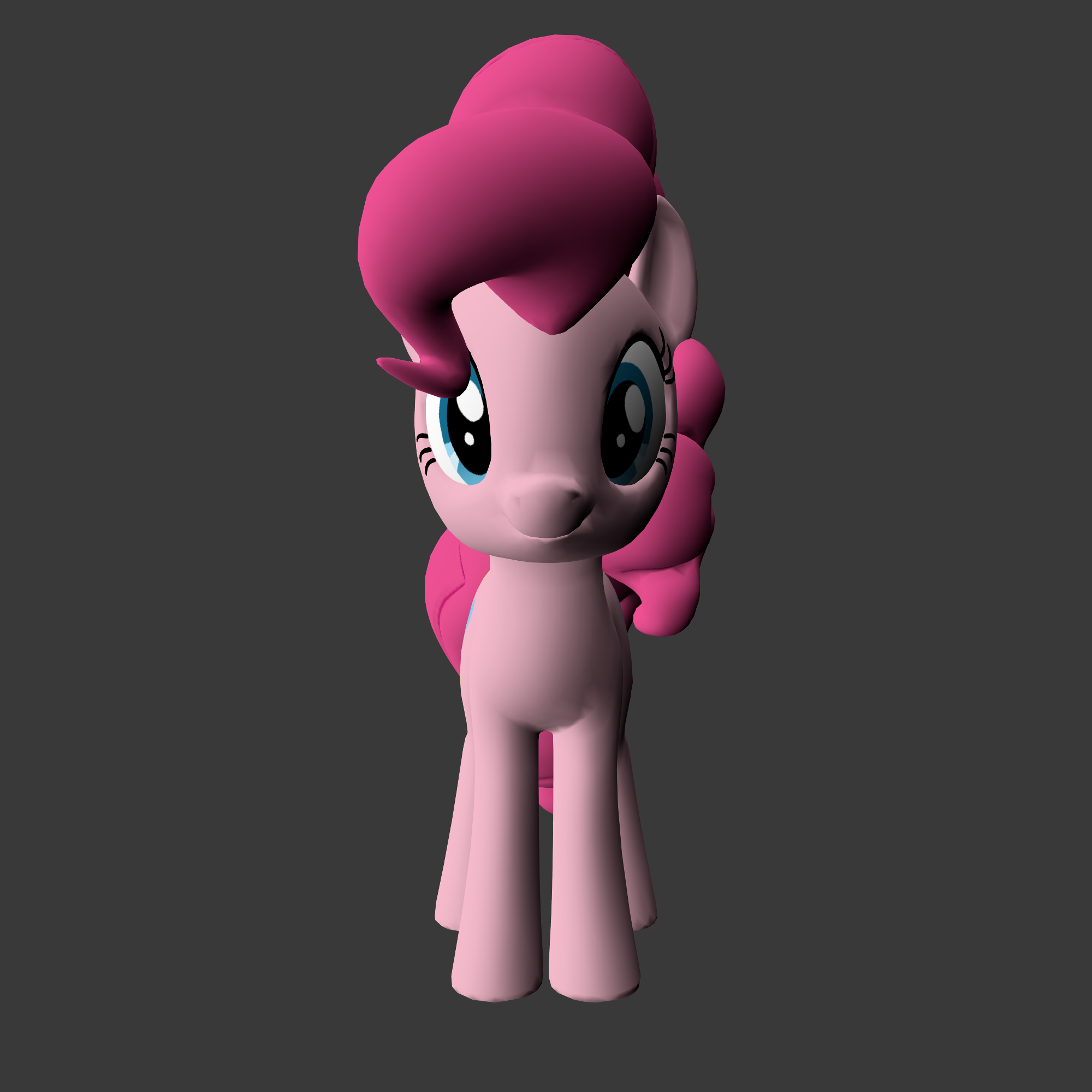G4 Pinkie Pie 3D Model by GarrettSS1997 on DeviantArt
