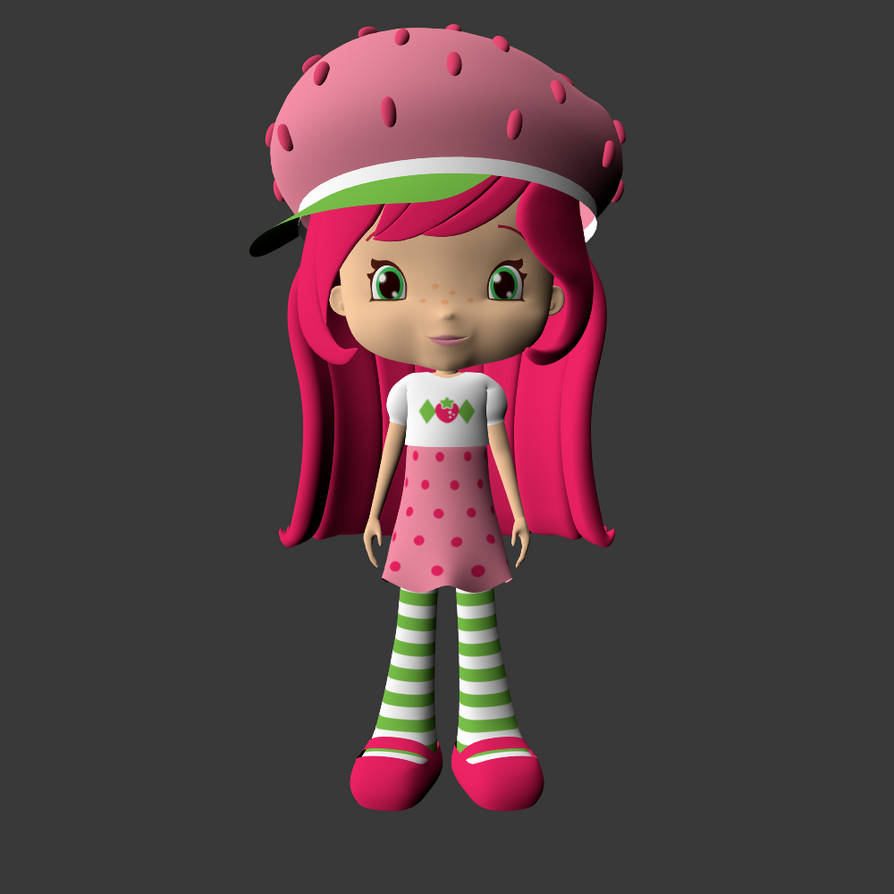 2010s Strawberry Shortcake 3D Model