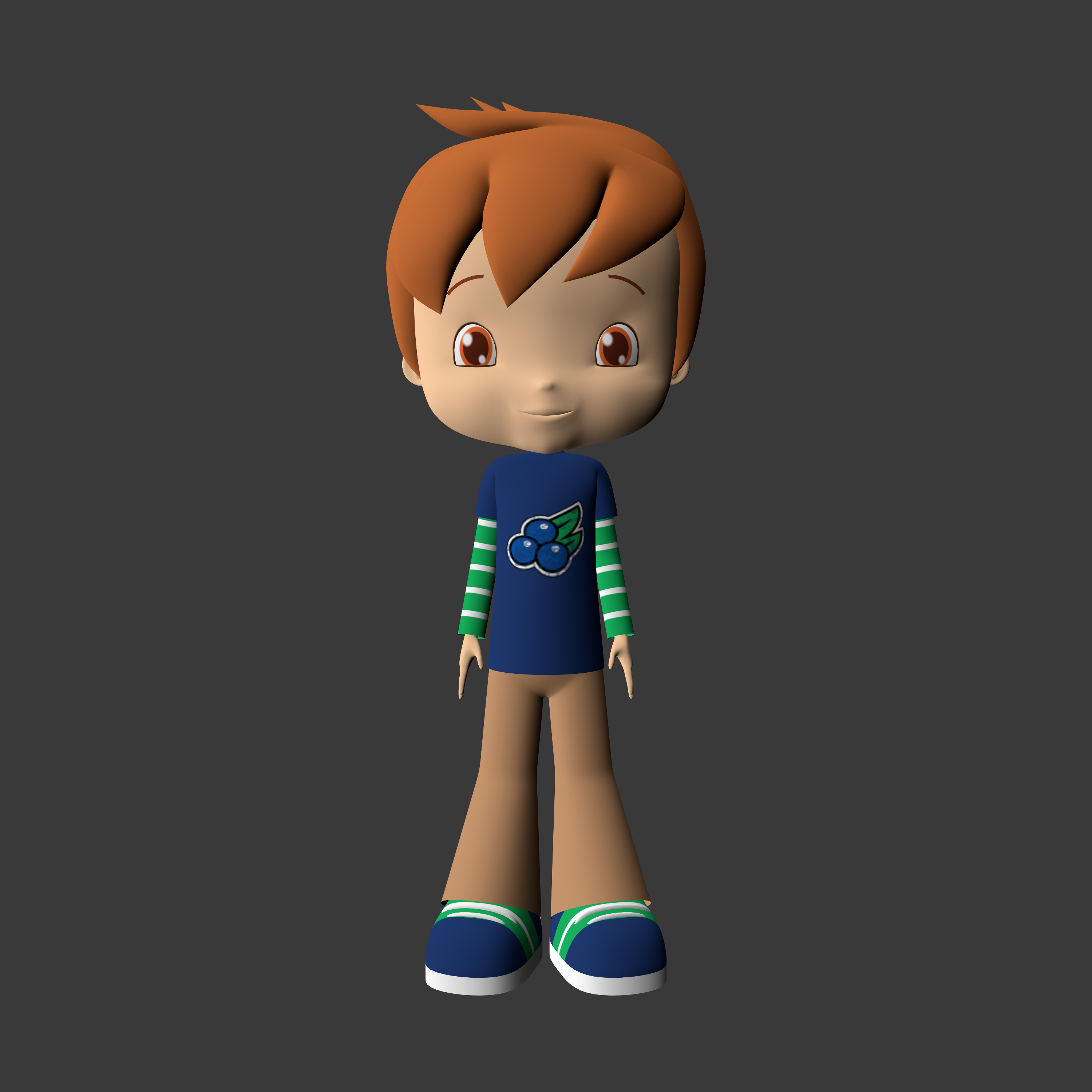 2010s Huckleberry Pie 3D Model by GarrettSS1997 on DeviantArt