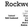 Rockwell Font