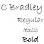 ITC Bradley Hand Font