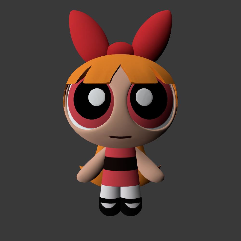 Blossom 3D Model by GarrettSS1997 on DeviantArt