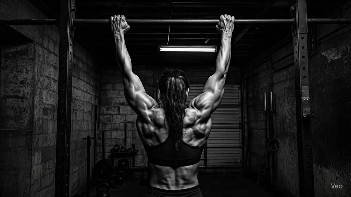 Gritty Basement Gym Pull-ups by stickzie on DeviantArt