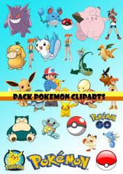 PACK CLIPARTS POKEMON