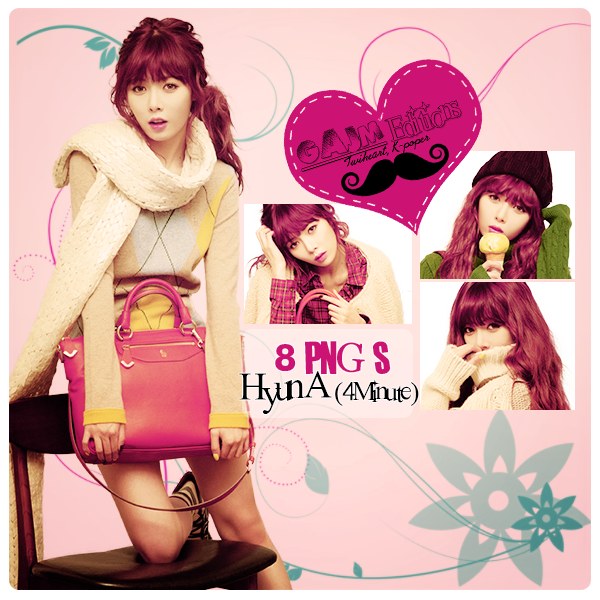 Pack PNG HyunA [4Minute]