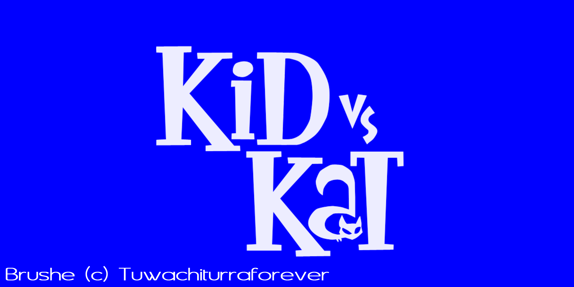 Kid vs Kat Logo Brushe