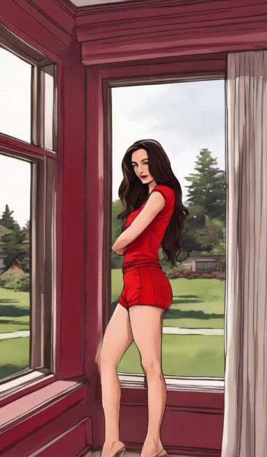 Lady by the window pt1 - Model animated - mp4 by Studio-Lab on DeviantArt