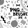 18 Pcs. Png Brushes