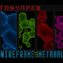 Wireframe Metballs Pack By TonyApex