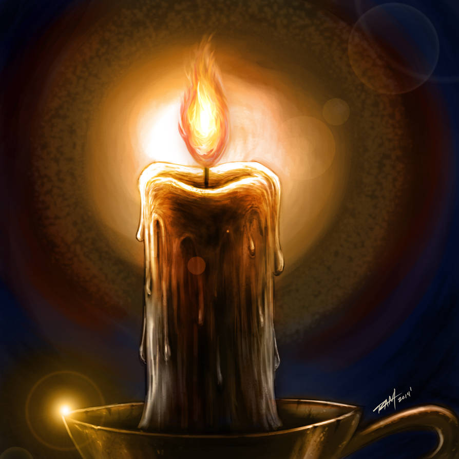 Digital Paint - Candle by robertmarzullo on DeviantArt