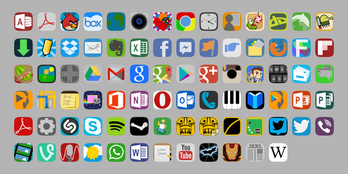FlatView Icon Theme 0.1.2