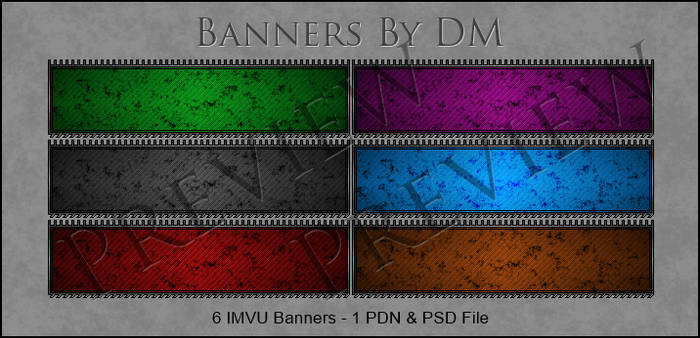 Free IMVU Banner Pack 1