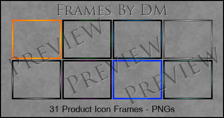 Simplistic IMVU Icon Frames Pack 1 by TIM-DM on DeviantArt