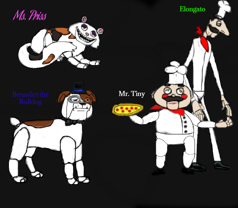 The Secret Ingredient Animatronics(Sketch) by Lilybug93 on DeviantArt(00)