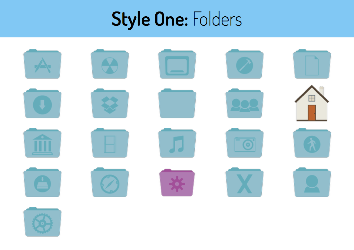 Style One Folders