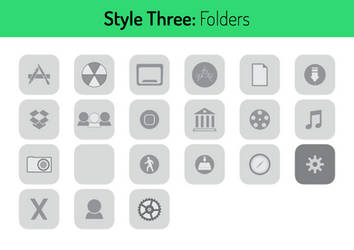 Style Three Folders