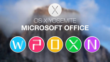 Microsoft Office 2011 Yosemite Style 2