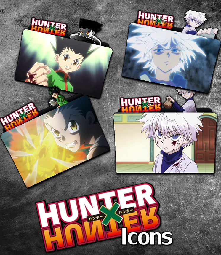 Hunter x Hunter (2011) Anime Folder Icons by AckermanOP on DeviantArt