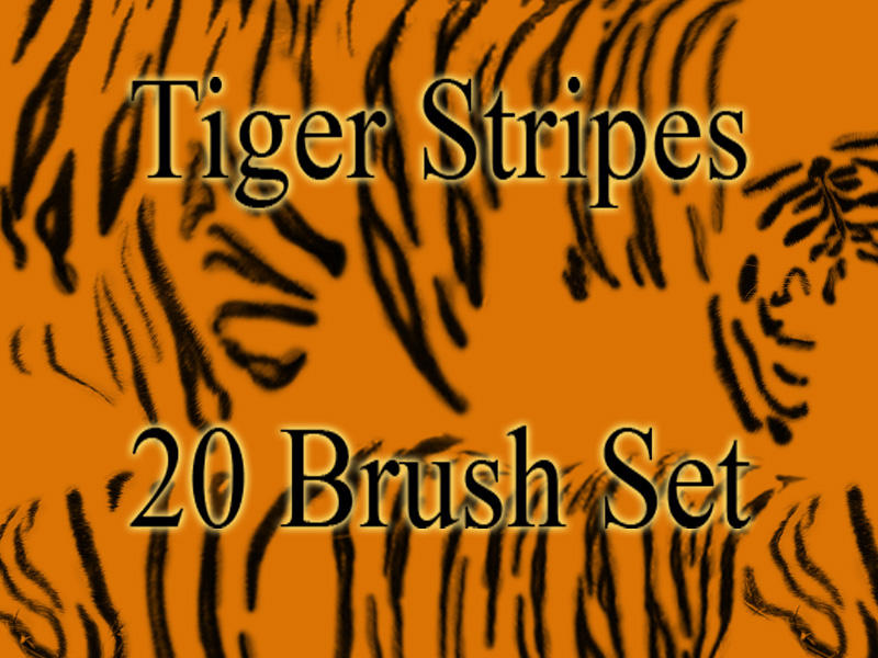 Tiger Stripes Brush Set by critelli on DeviantArt
