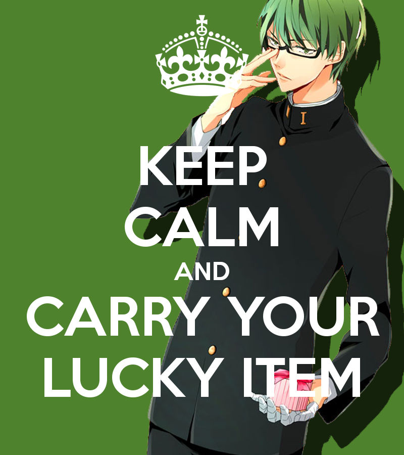 Midorima Shintarou x Reader- Lucky Item by animepikachu on DeviantArt