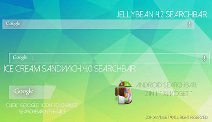 Android Searchbar 2 in 1