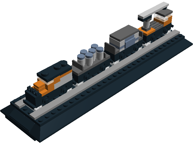 lego mini train