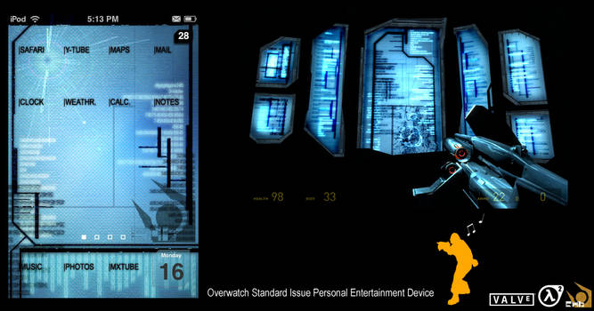 HL2 Combine iPod touch theme