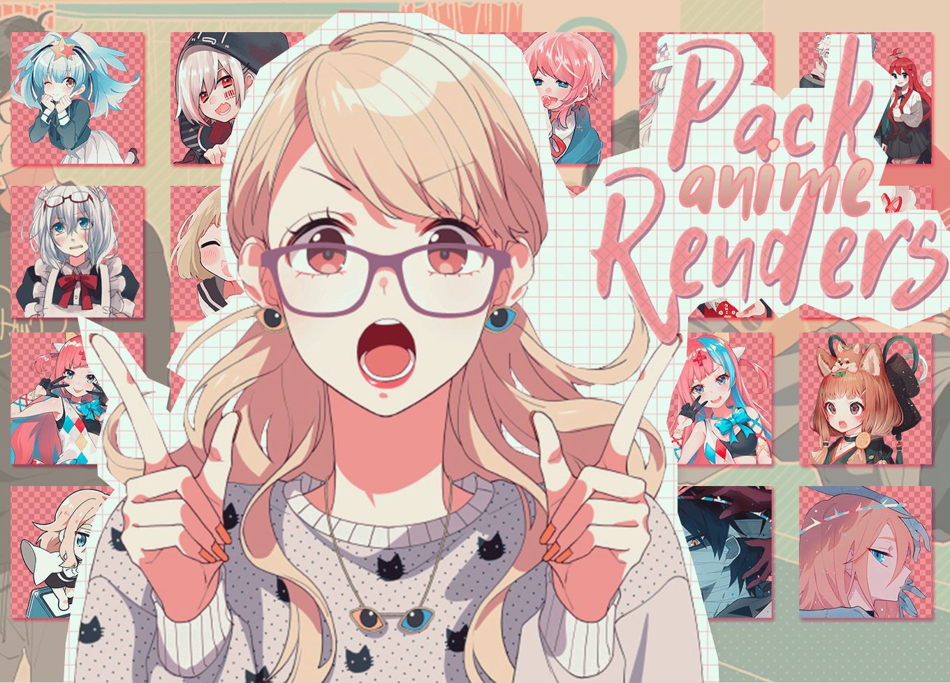 Pack de Renders Anime by Megaxdits on DeviantArt