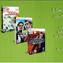 3 Game DVD Box Icons