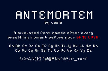 Antemortem