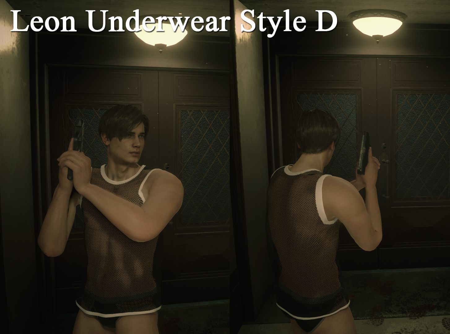 RE2 - Leon Underwear Set - Style D by ogami4 on DeviantArt