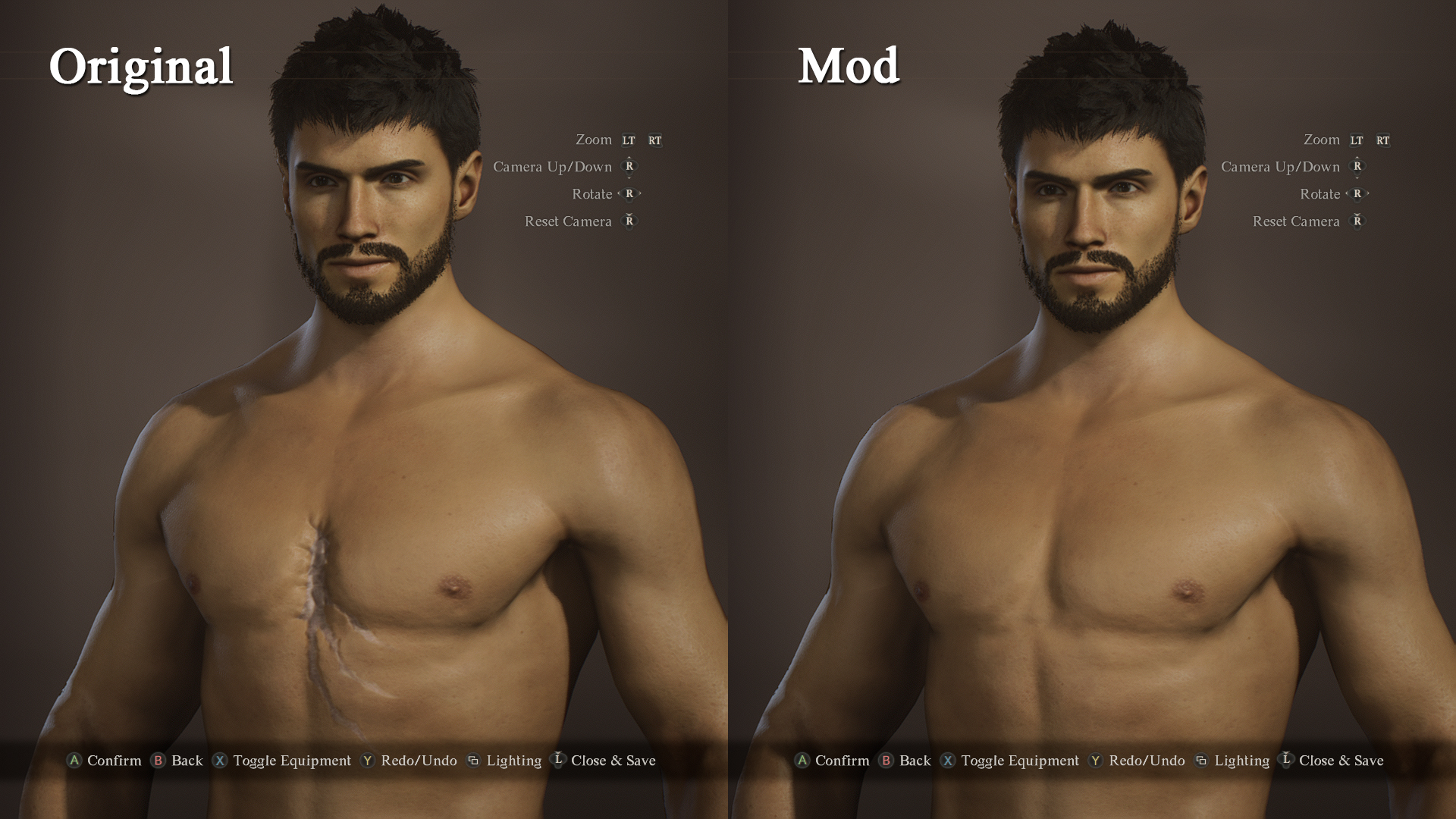 Dragons Dogma 2 - Remove Arisen Special Scar Mod by ogami4 on DeviantArt