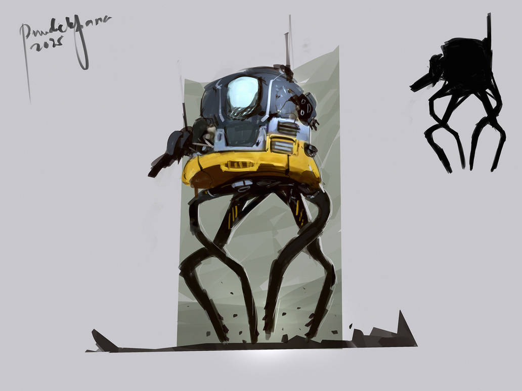Robot Design Concept with Video Tutorial by benedickbana on DeviantArt