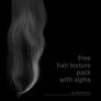 Free Hair texture pack with opacity