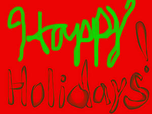 Happy Holidays Sign