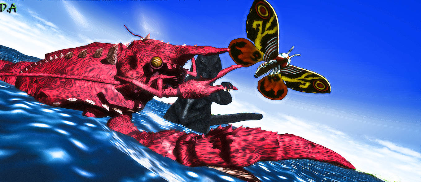 Ebirah horror of the deep 59th anniversary by KaijuBigBattel2017 on ...