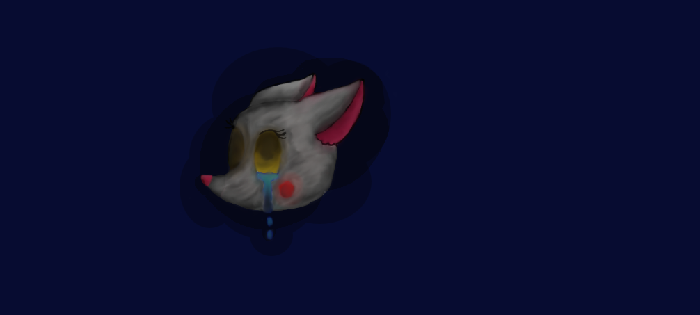 Mangle sad by SkyyWolfAngel on DeviantArt