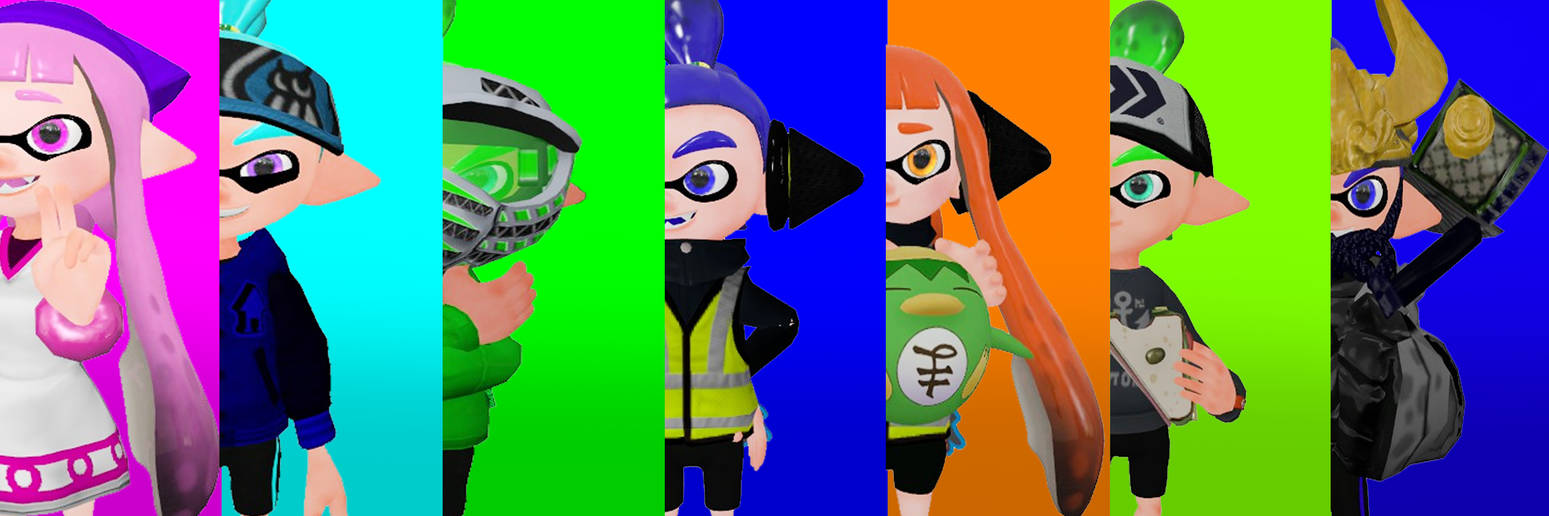 The main 7 heroes! by CuteYoshiLover on DeviantArt