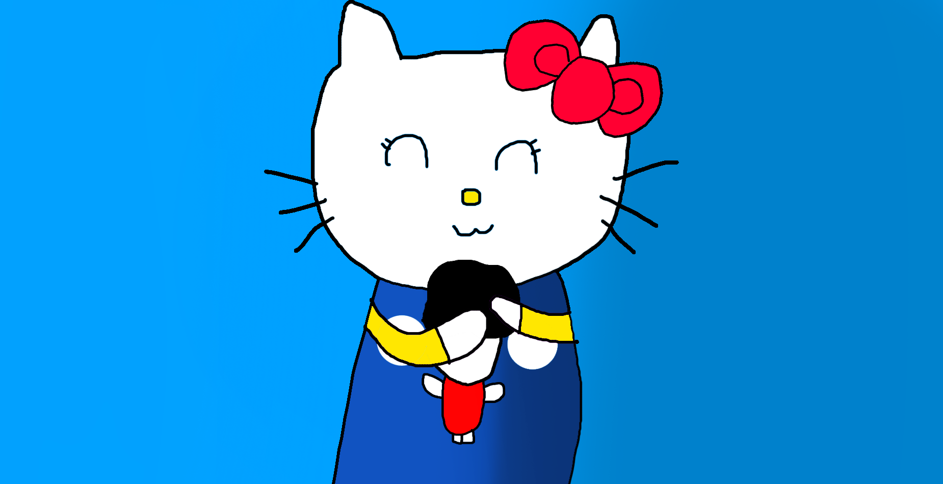 Kitty cuddle by CuteYoshiLover on DeviantArt