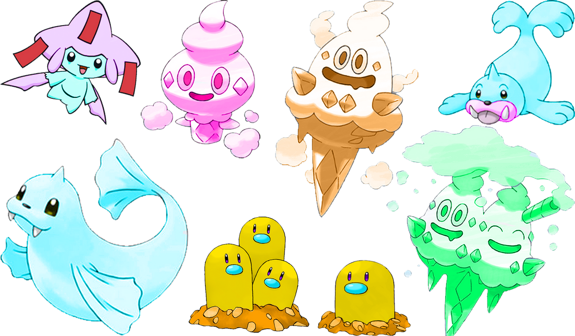 Pokemon shiny improvements 3 by CuteYoshiLover on DeviantArt