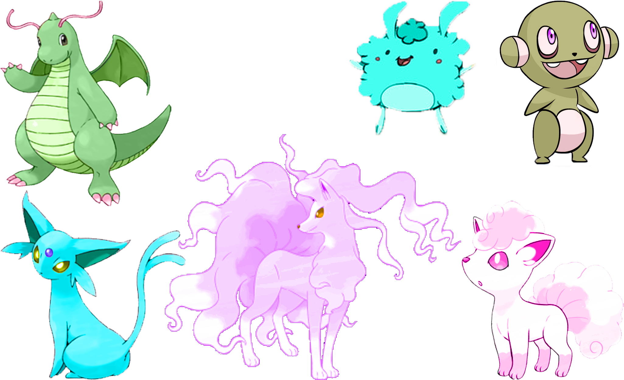 Pokemon shiny improvements 4 by CuteYoshiLover on DeviantArt