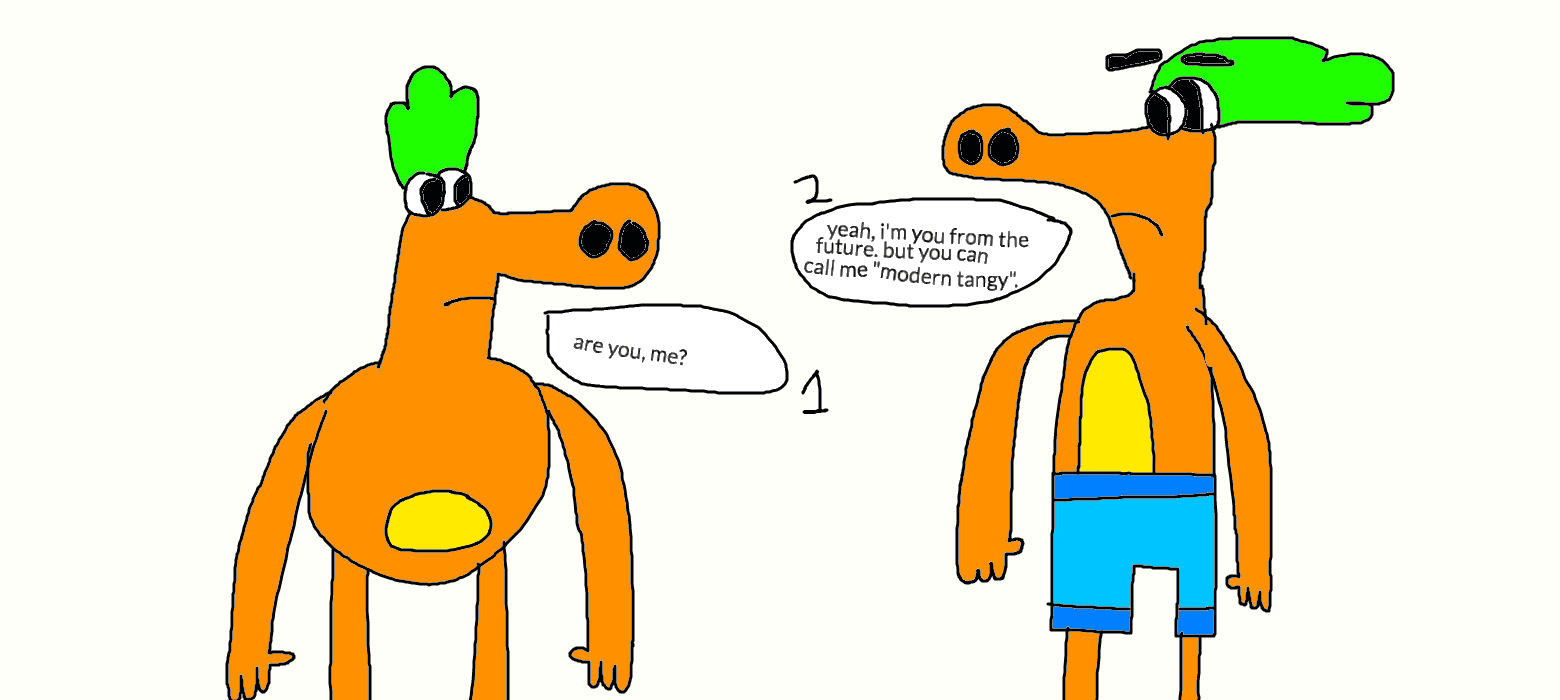 [remake] classic tangy meets modern tangy by jwilli3642 on DeviantArt