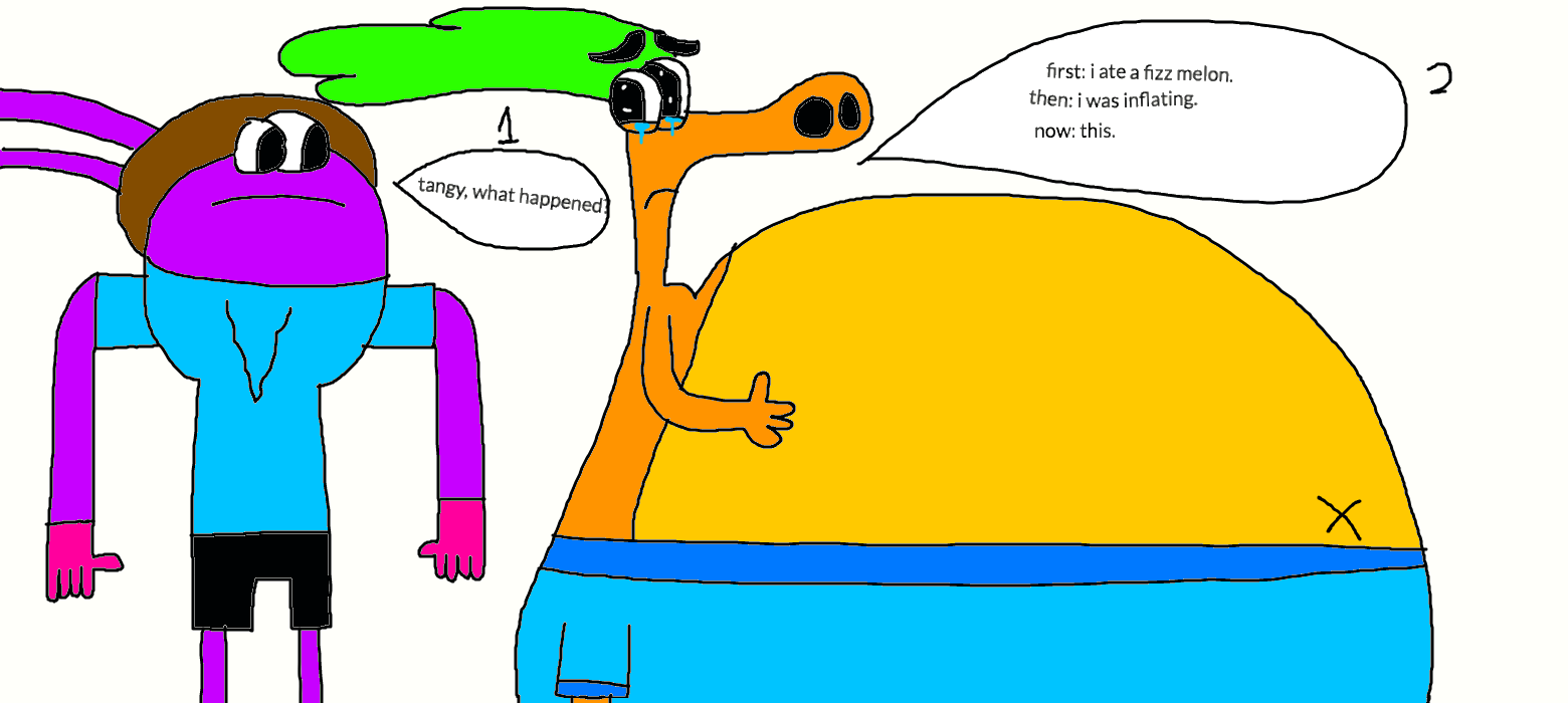tangy ate a fizz melon by jwilli3642 on DeviantArt