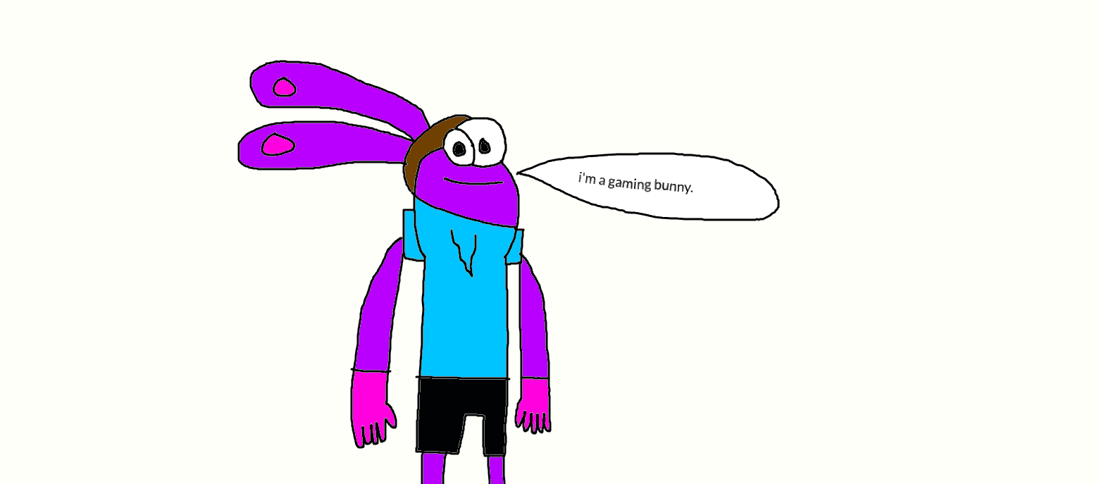 i'm a gaming bunny by jwilli3642 on DeviantArt