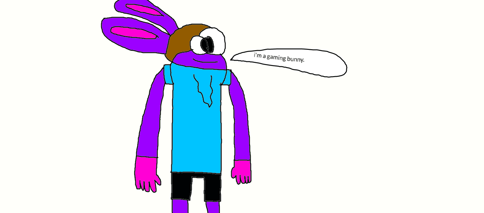 i'm a gaming bunny by jwilli3642 on DeviantArt