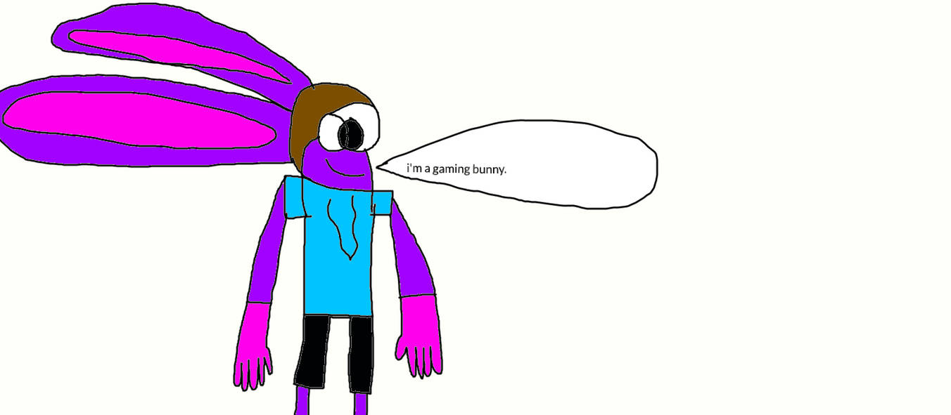 i'm a gaming bunny by jwilli3642 on DeviantArt
