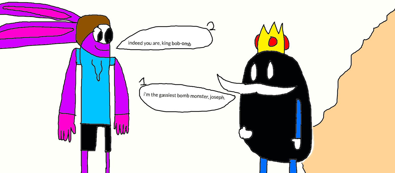 king bob-ombs the gassiest bomb monster by jwilli3642 on DeviantArt