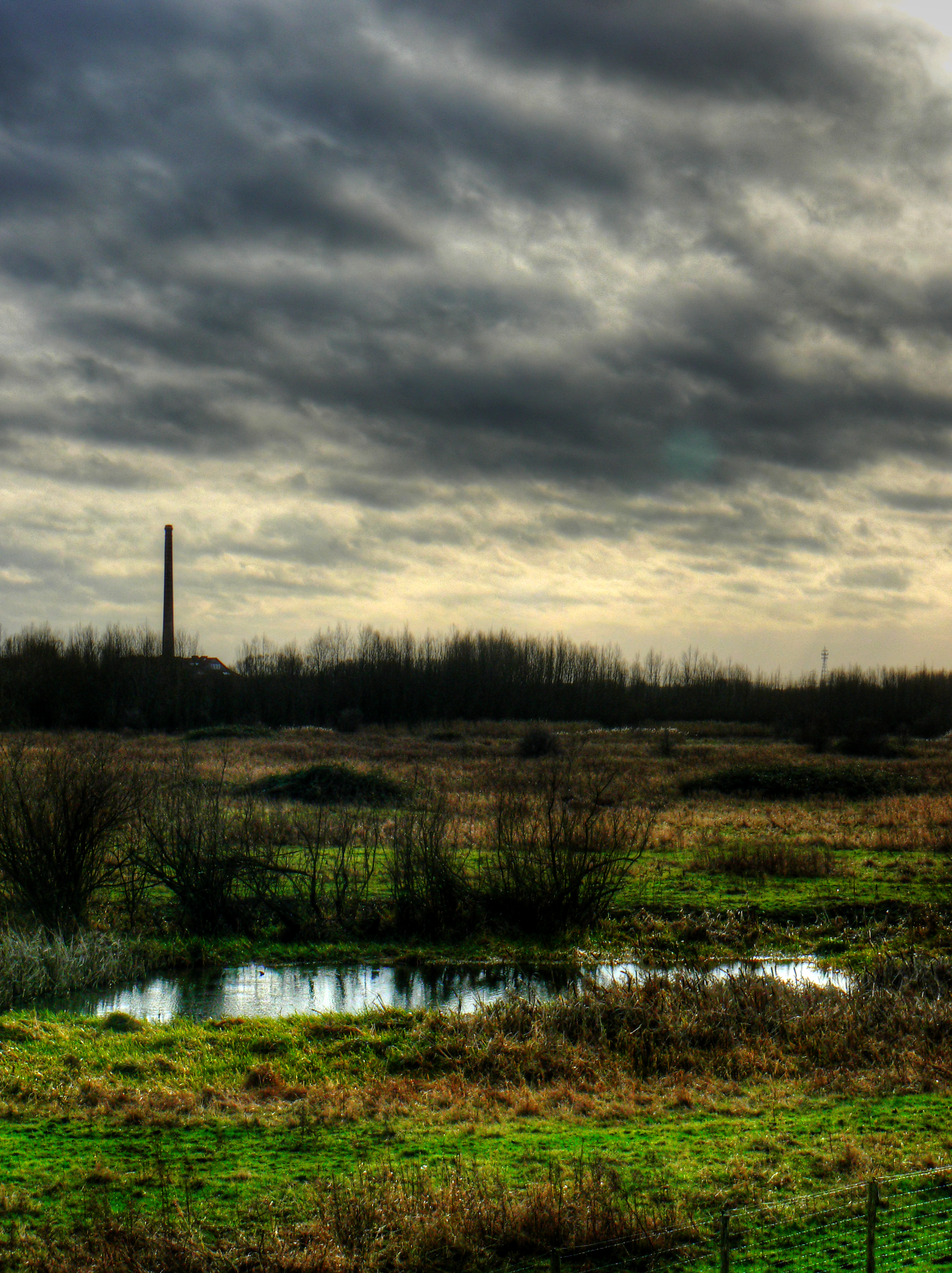 Floodplain Wageningen, NL - tonemapped