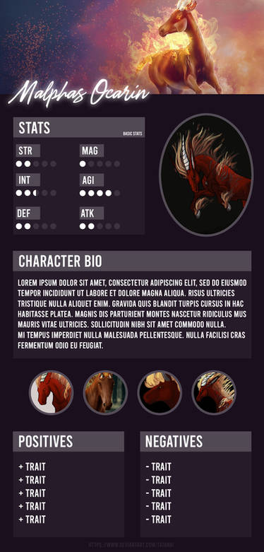 Character Sheet Template