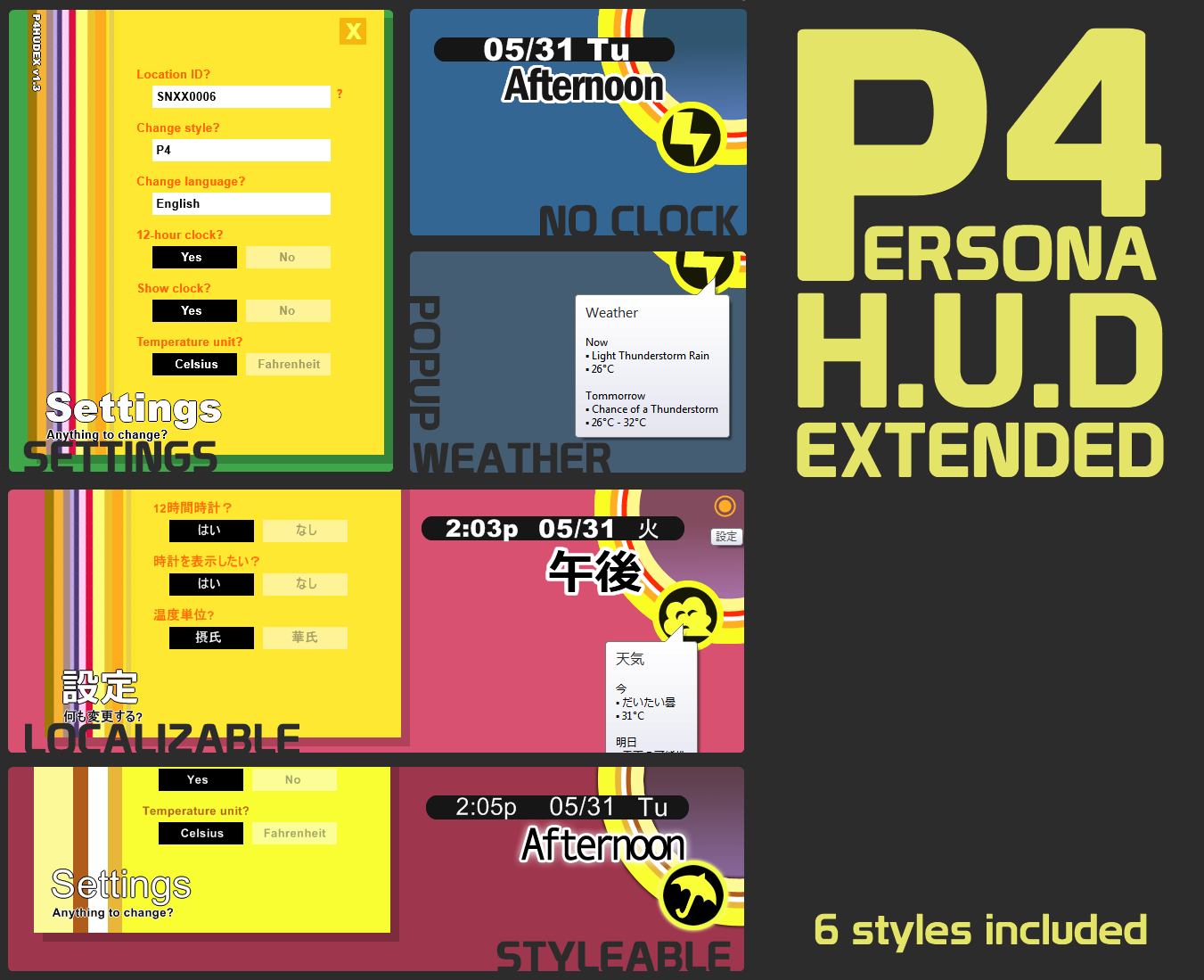 P4 HUD Extended by iron2000